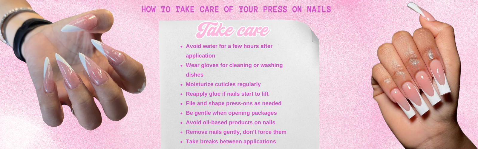 How to take care of your nails