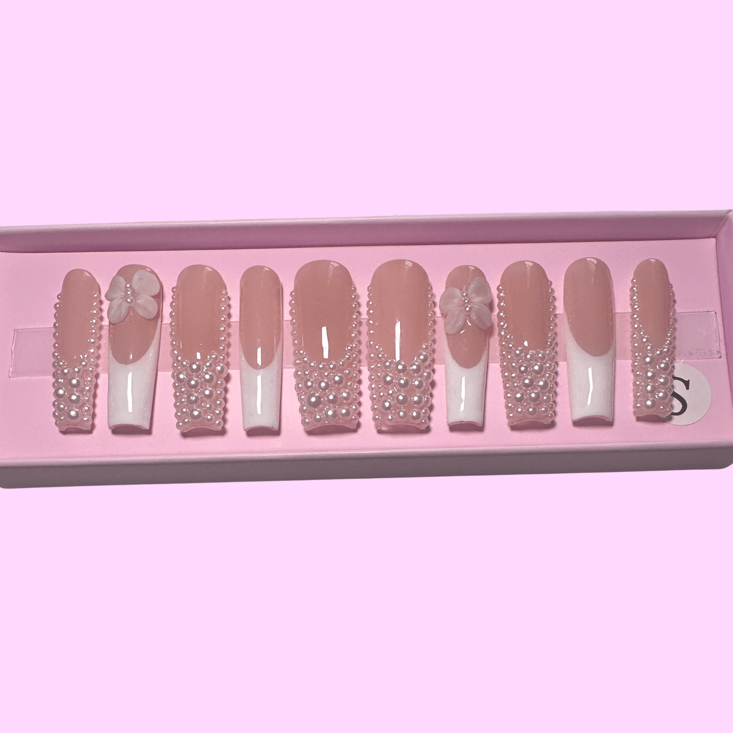 Pearl Dream French Set - Boss Babe Nails