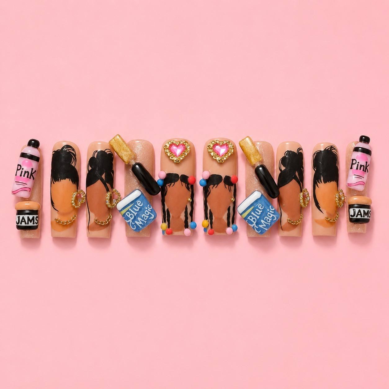Blue Magic Set | Press-On Nails