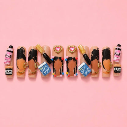 Blue Magic Set | Press-On Nails