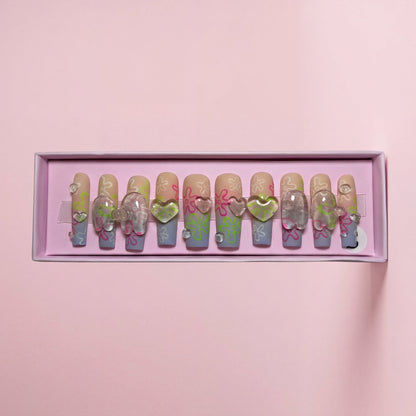 Bubble Buddy Set | Press - On Nails - Boss Babe Nails