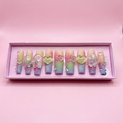 Bubble Buddy Set | Press - On Nails - Boss Babe Nails