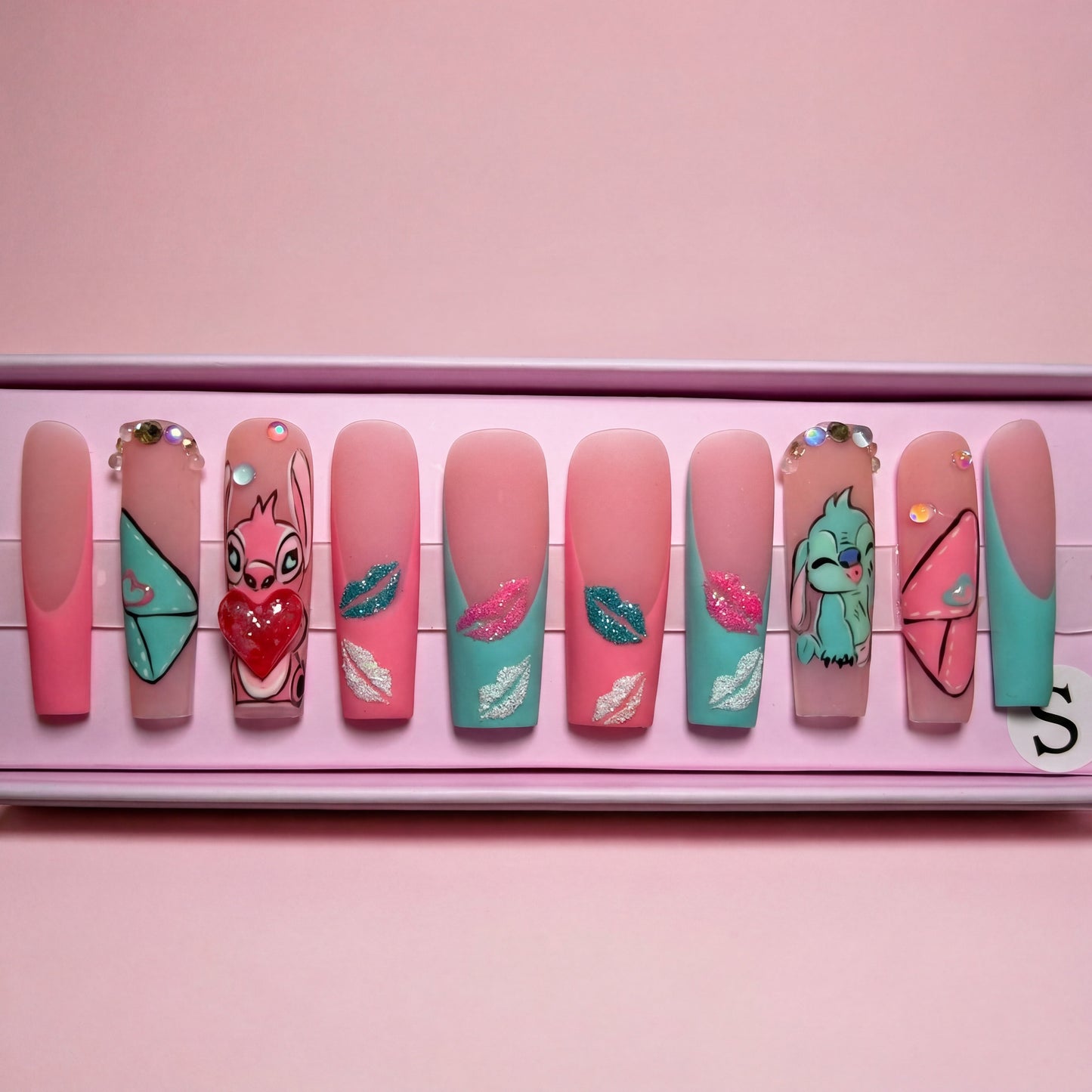Ohana Love Set | Press - On Nails - Boss Babe Nails