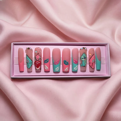 Ohana Love Set | Press - On Nails - Boss Babe Nails