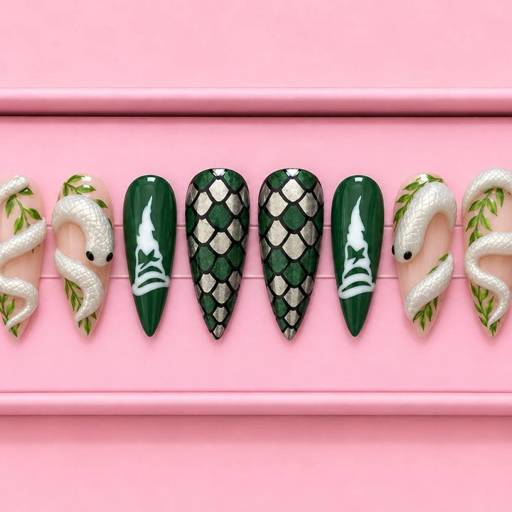 Serpent Set | Press-On Nails - Boss Babe Nails
