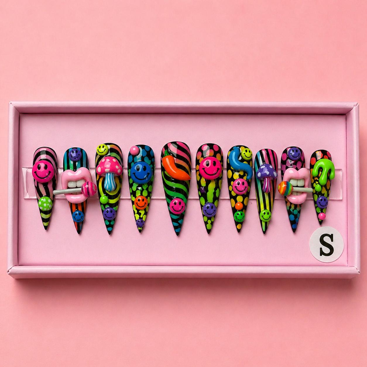 Sweet Trip Set | Press - On Nails - Boss Babe Nails